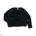 Blouse Long Sleeve By A New Day In Black, Size: Xxl