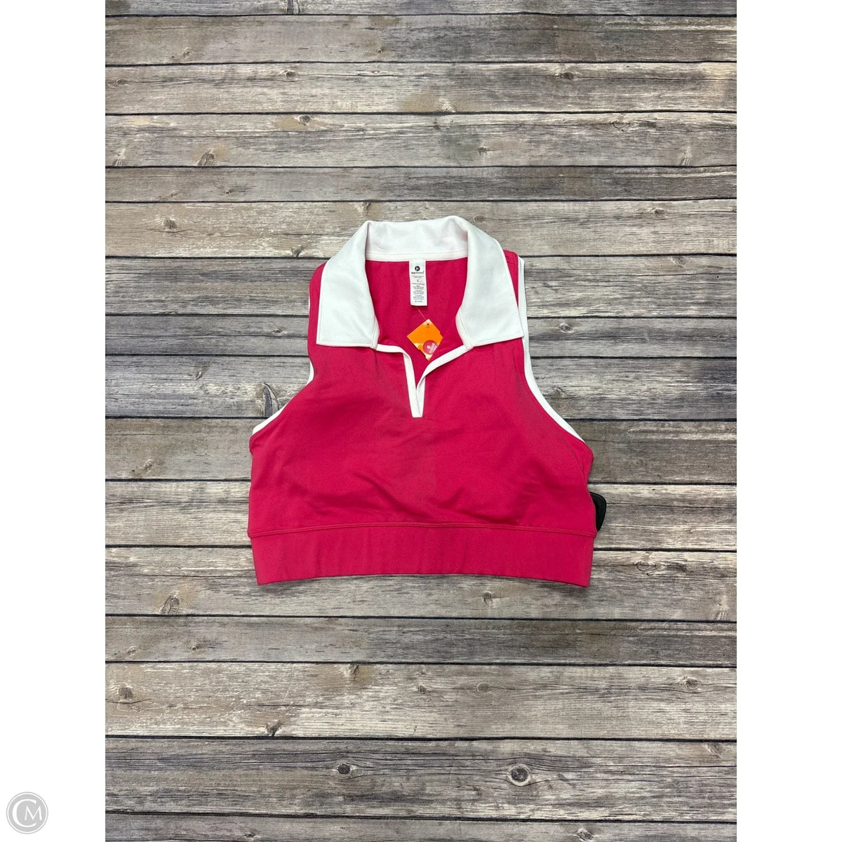 Athletic Tank Top By 90 Degrees By Reflex In Pink, Size: L
