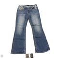 Jeans Boot Cut By Vigoss In Blue Denim, Size: 14