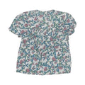 Blouse Ss By J. Crew In Blue & White, Size:Xs