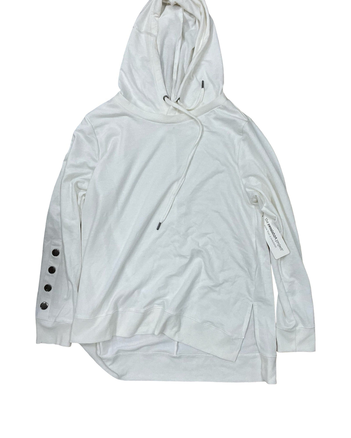 Sweatshirt Hoodie By The Sweatshirt Project In Cream, Size:0