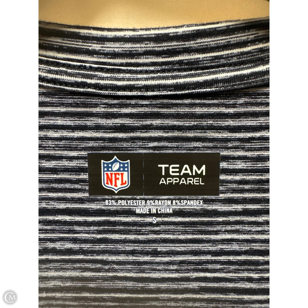 Top Short Sleeve By Nfl In Blue, Size: S