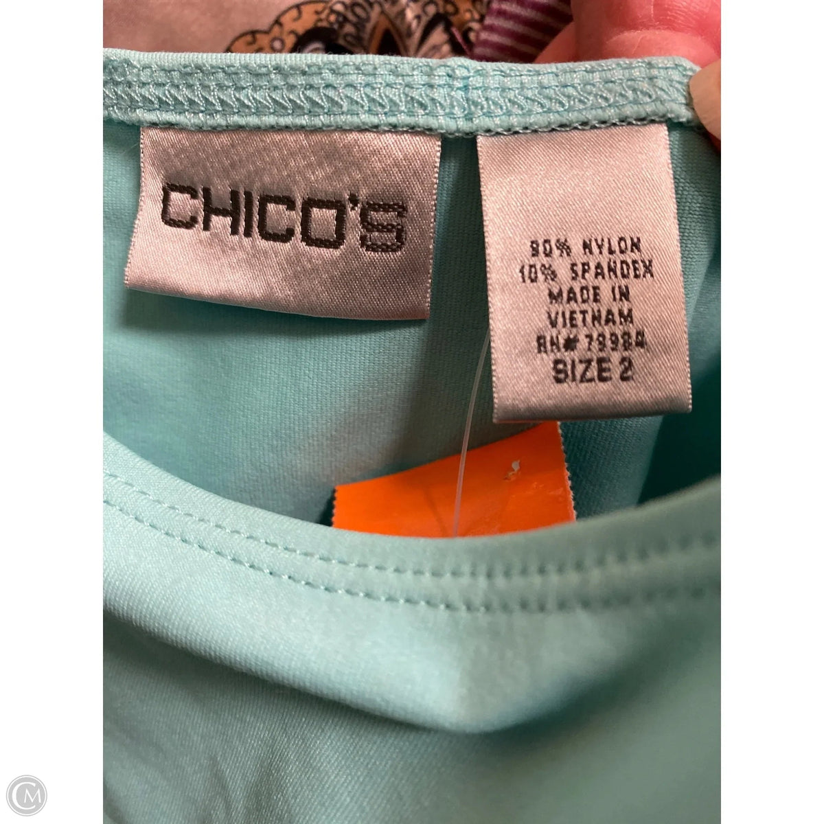 Tank Top By Chicos In Green, Size: L