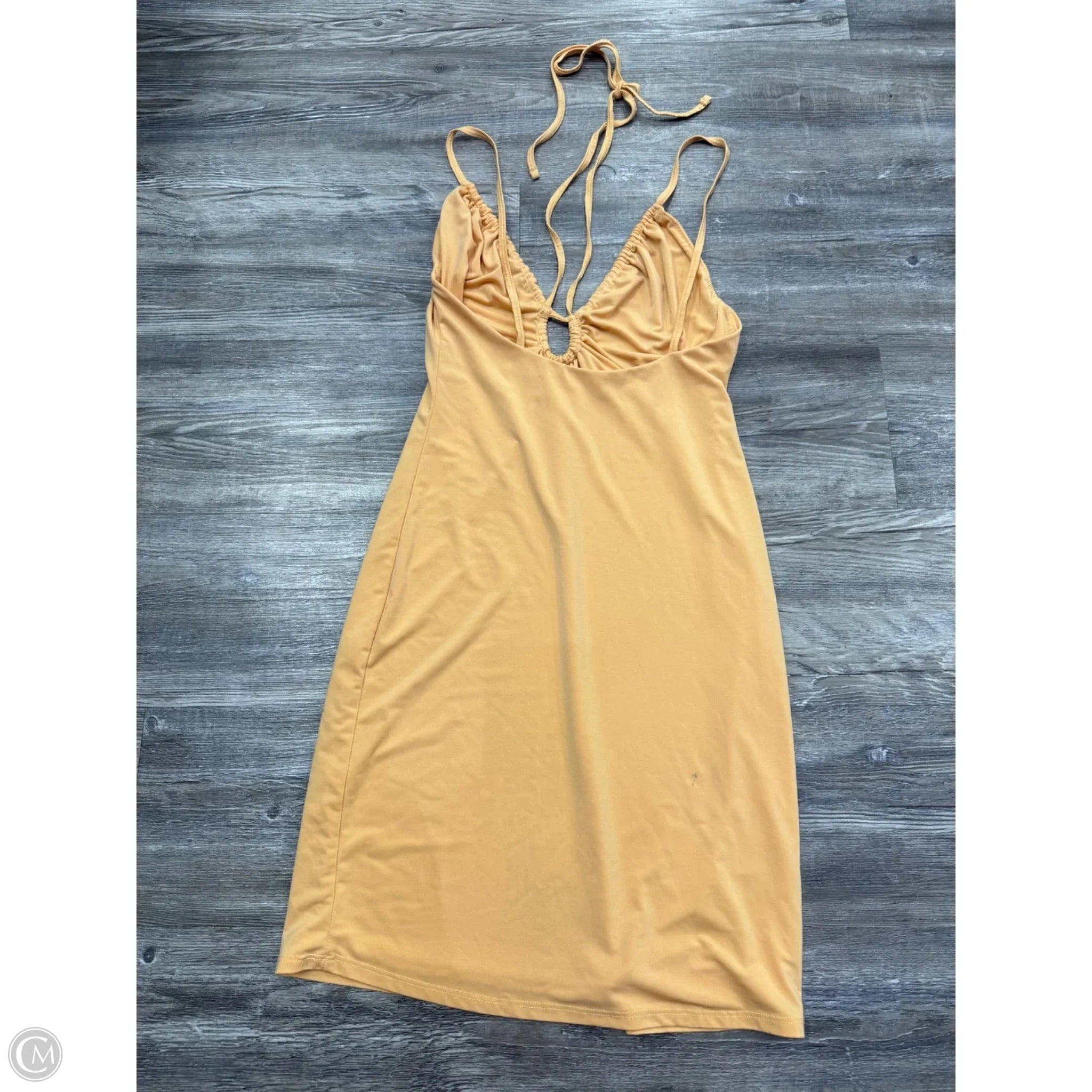 Dress Casual Short By Abercrombie And Fitch In Orange, Size: S