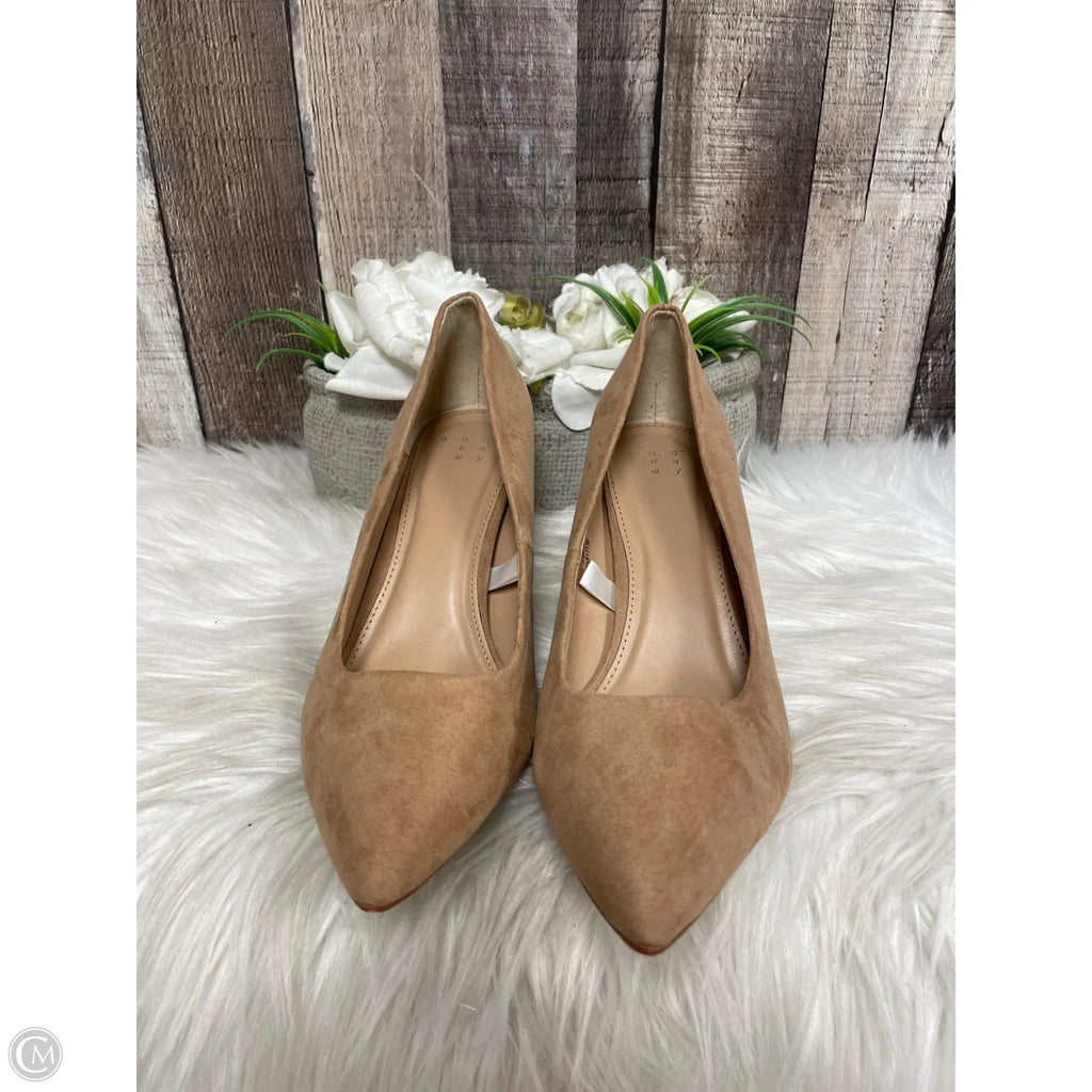 Shoes Heels Stiletto By A New Day In Tan, Size: 6.5