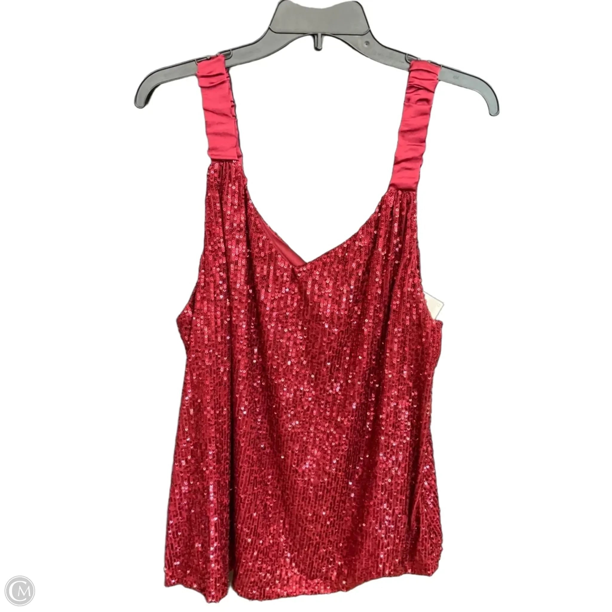 Top Sleeveless By Vince Camuto In Red, Size: Xl