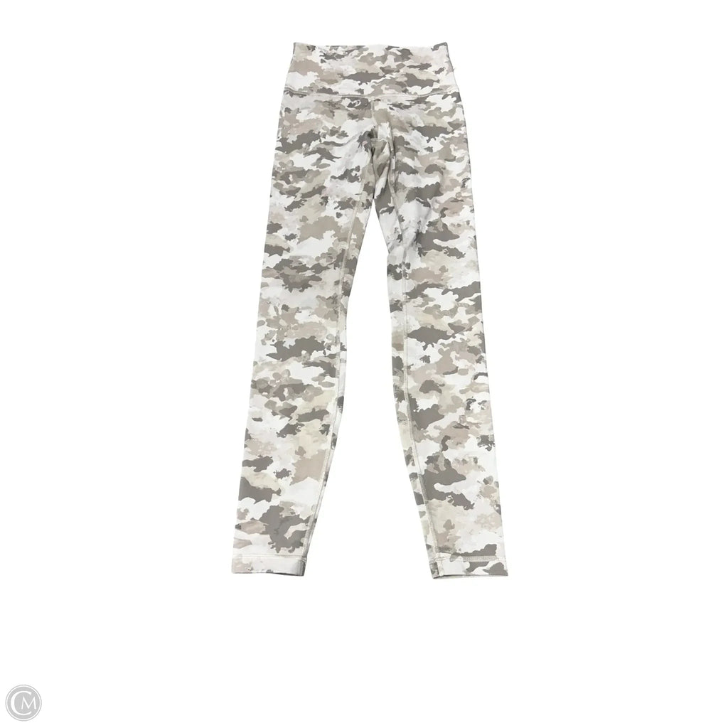 Athletic Leggings By Lululemon In Grey, Size: 6