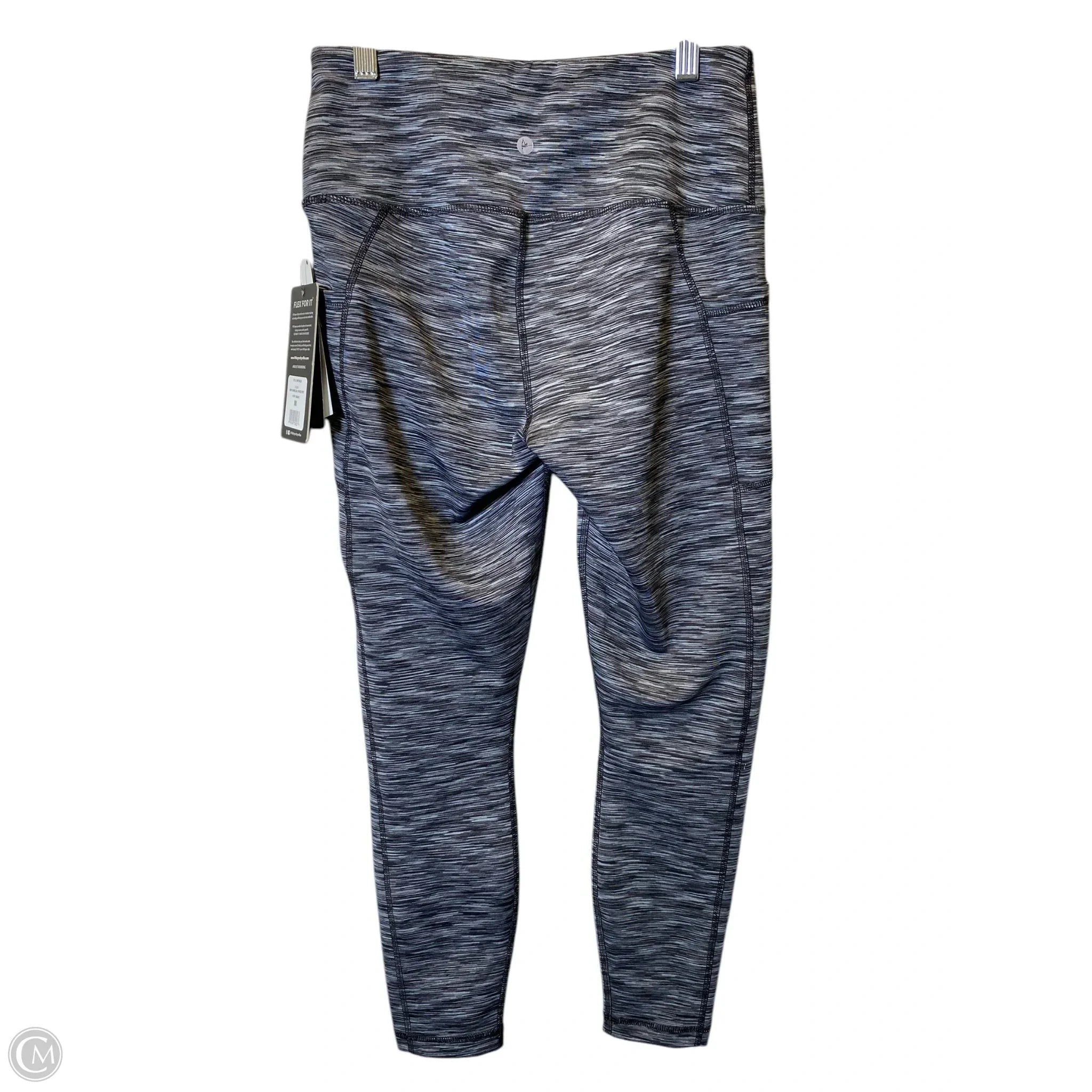 Athletic Leggings By 90 Degrees By Reflex In Grey, Size: M