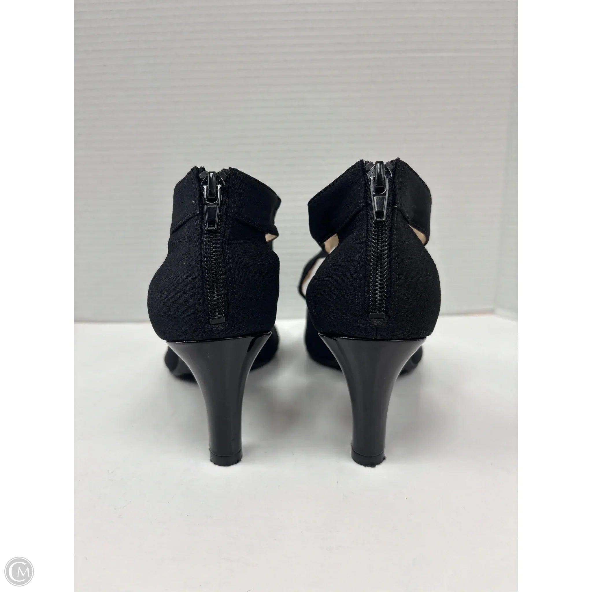 Shoes Heels Kitten By Life Stride In Black, Size: 9