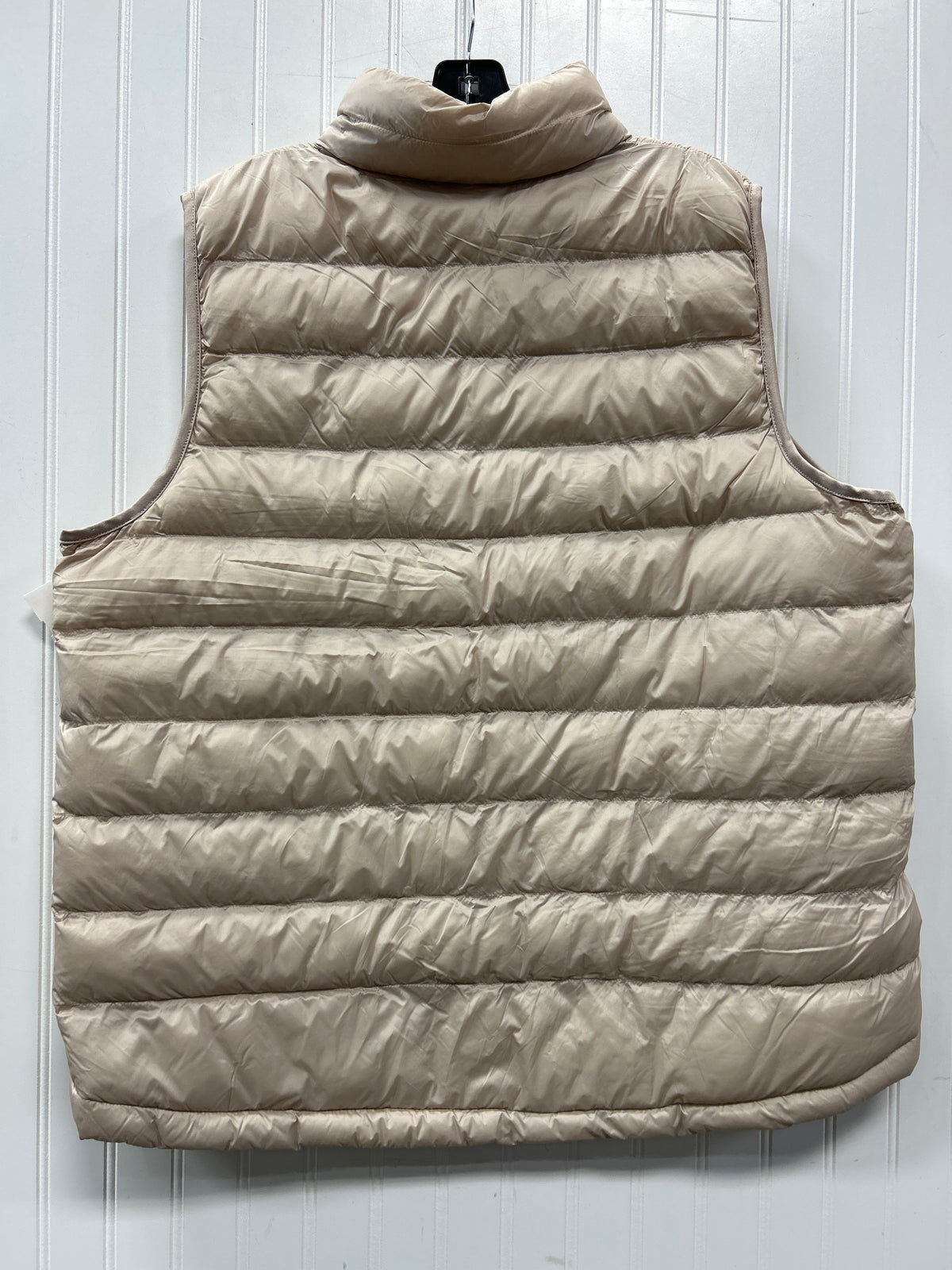 Vest Puffer & Quilted By 32 Degrees In Cream, Size:1X