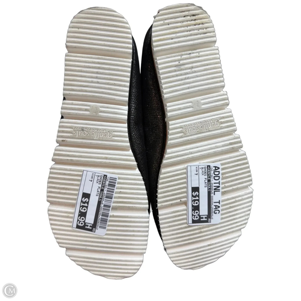 Shoes Flats By Gentle Souls In Black, Size: 7