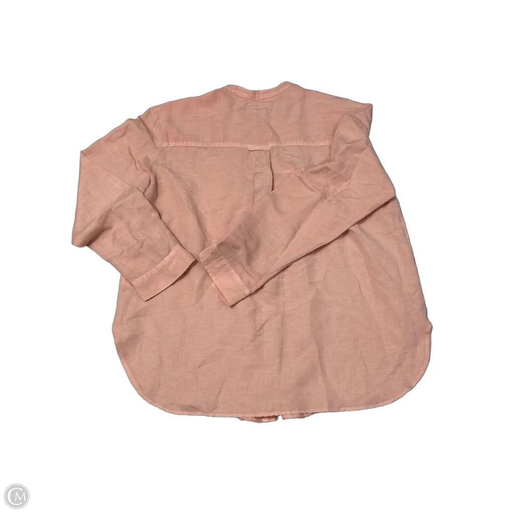Top Long Sleeve By Pilcro In Pink, Size: Xl