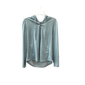 Athletic Sweatshirt Hoodie By 32 Degrees In Aqua, Size:M