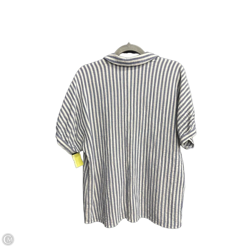 Top Short Sleeve By J. Jill In Striped Pattern, Size: S