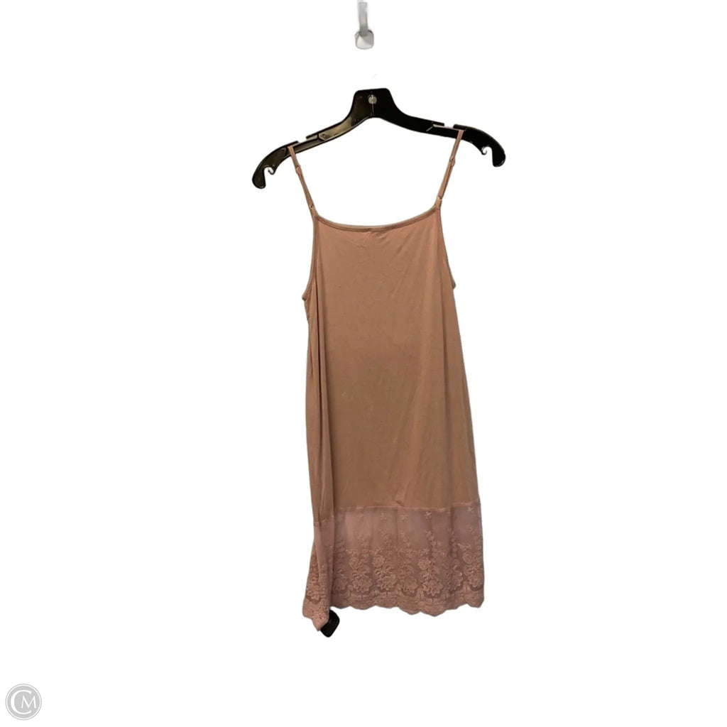 Tunic Sleeveless By Oddi In Tan, Size: S