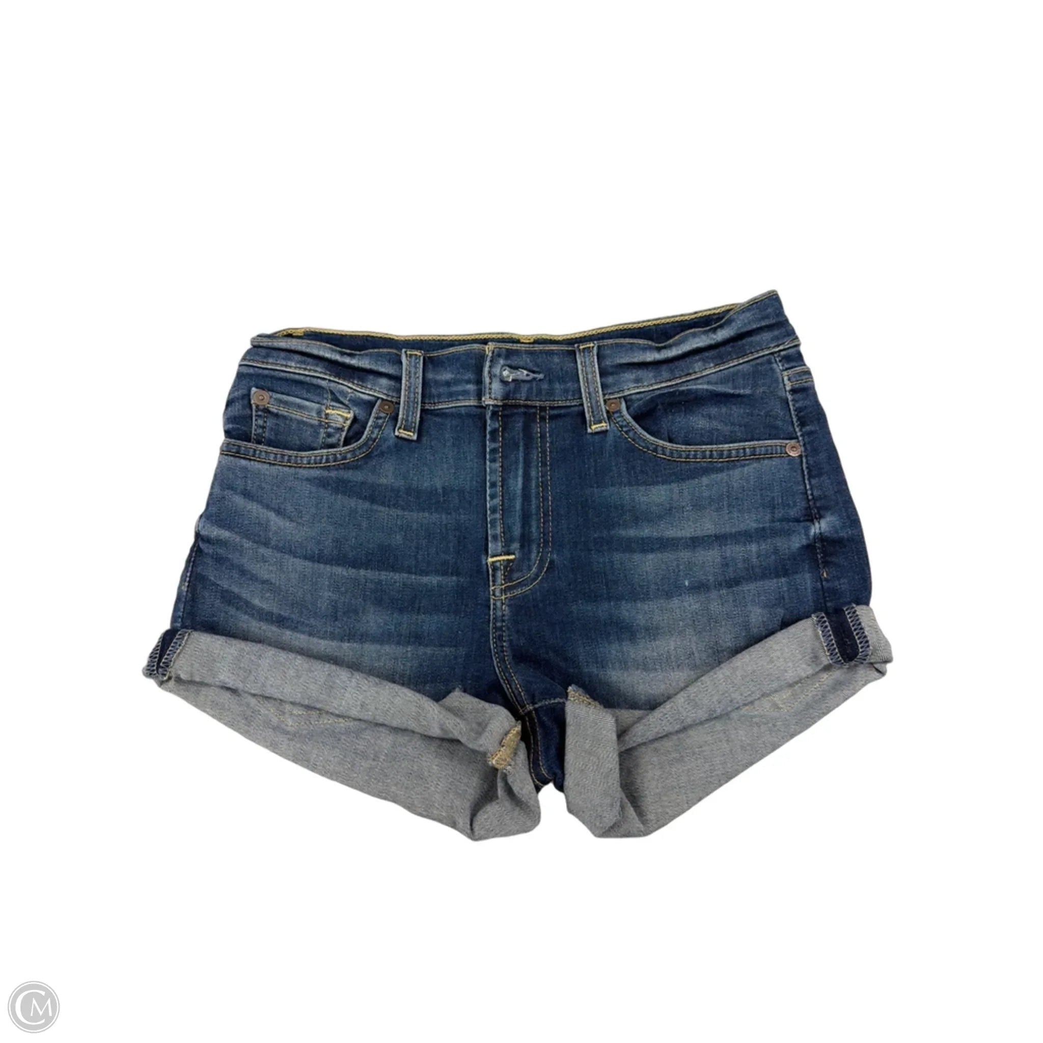 Shorts By 7 For All Mankind In Blue, Size: 0