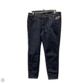 Jeans Skinny By Loft In Blue Denim, Size: 10
