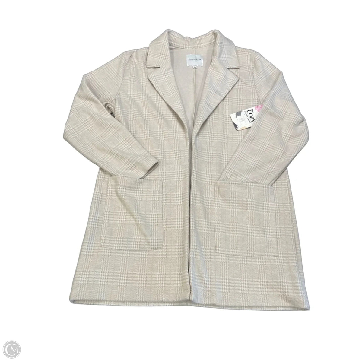 Cardigan By Dictionary In Cream, Size: M