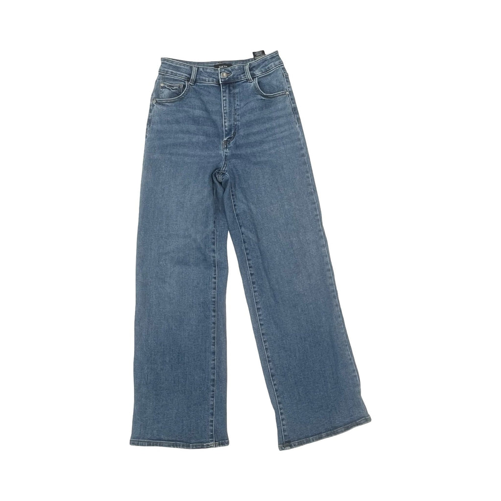 Jeans Wide Leg By Well Worn In Blue Denim, Size:4