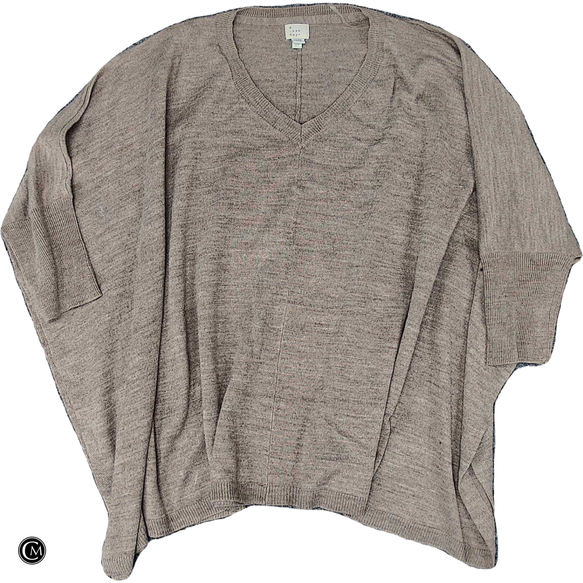 Sweater By A New Day In Brown, Size: Osfm