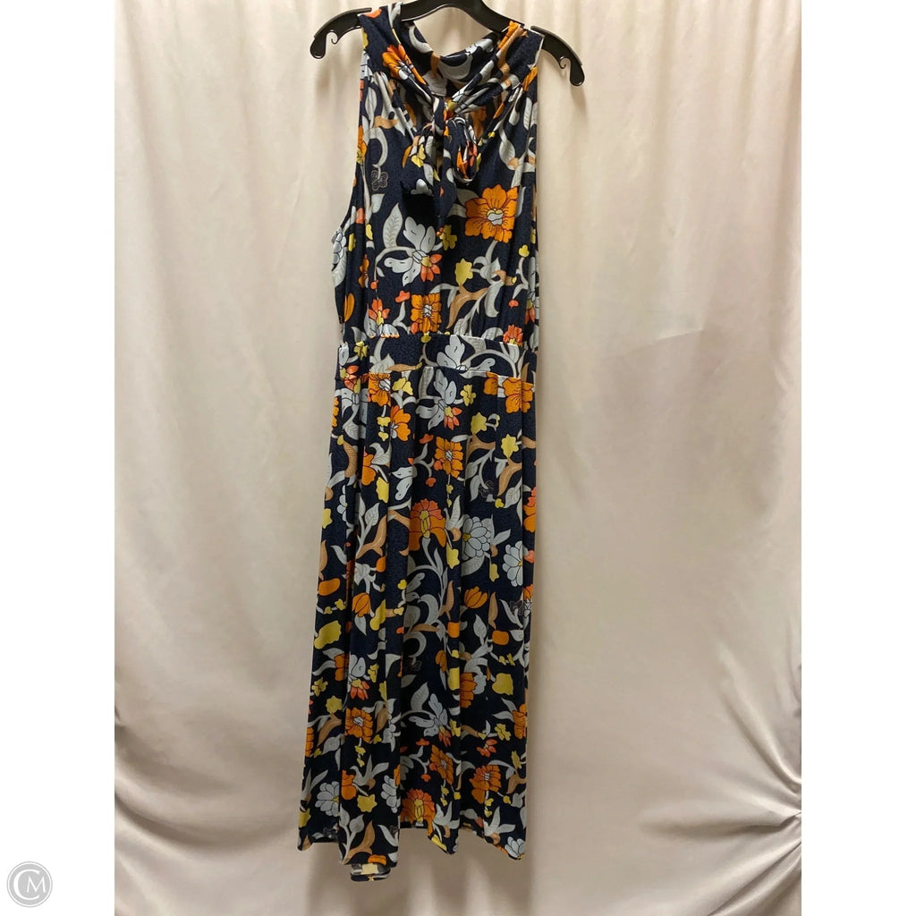 Dress Casual Maxi By Torrid In Navy, Size: 3x