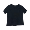Athletic Top Ss By Zella In Black, Size:2X