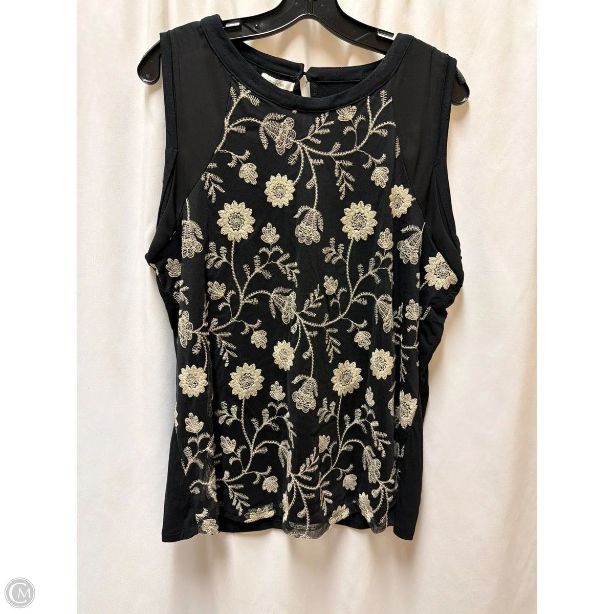 Top Sleeveless By Maurices In Black, Size: Xl