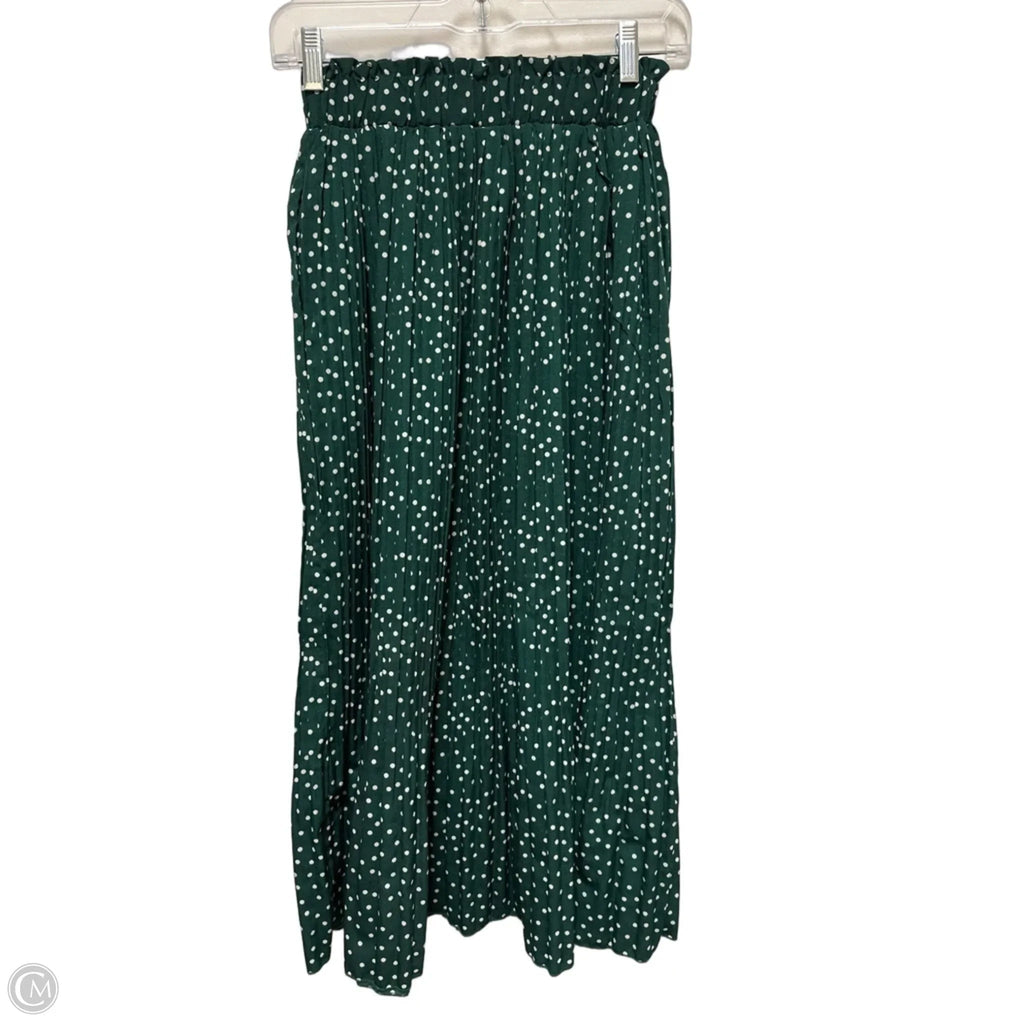 Skirt Maxi By Clothes Mentor In Green, Size: S
