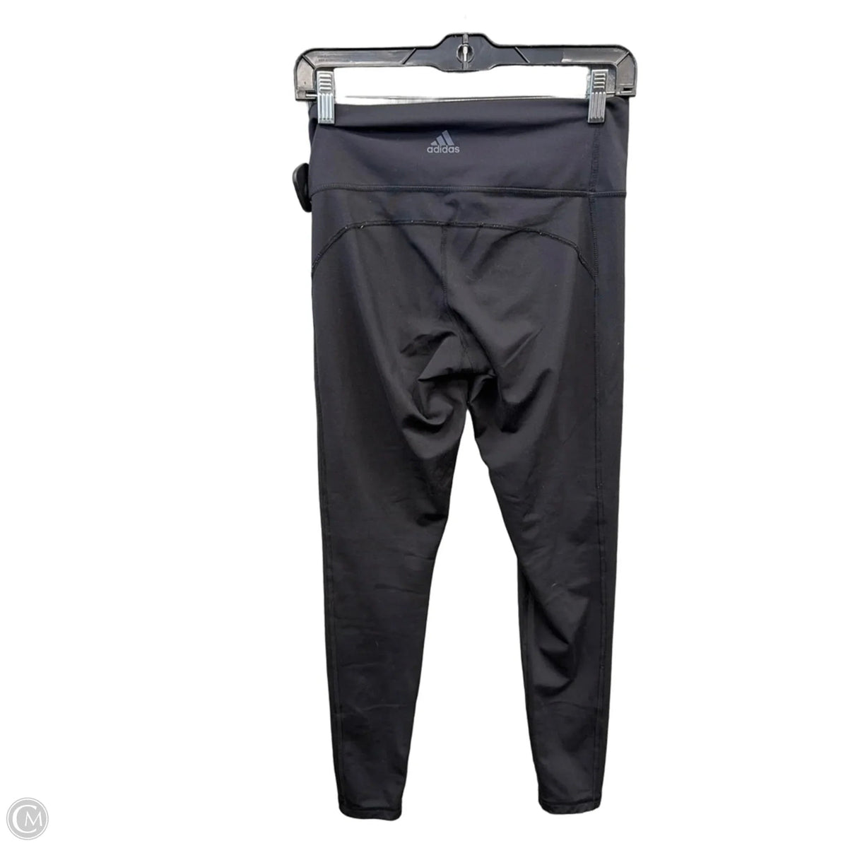 Athletic Leggings By Adidas In Black, Size: M