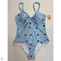 Swimsuit By Clothes Mentor In Blue, Size: 1x