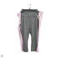 Athletic Leggings Capris By Tek Gear In Grey, Size: 3x