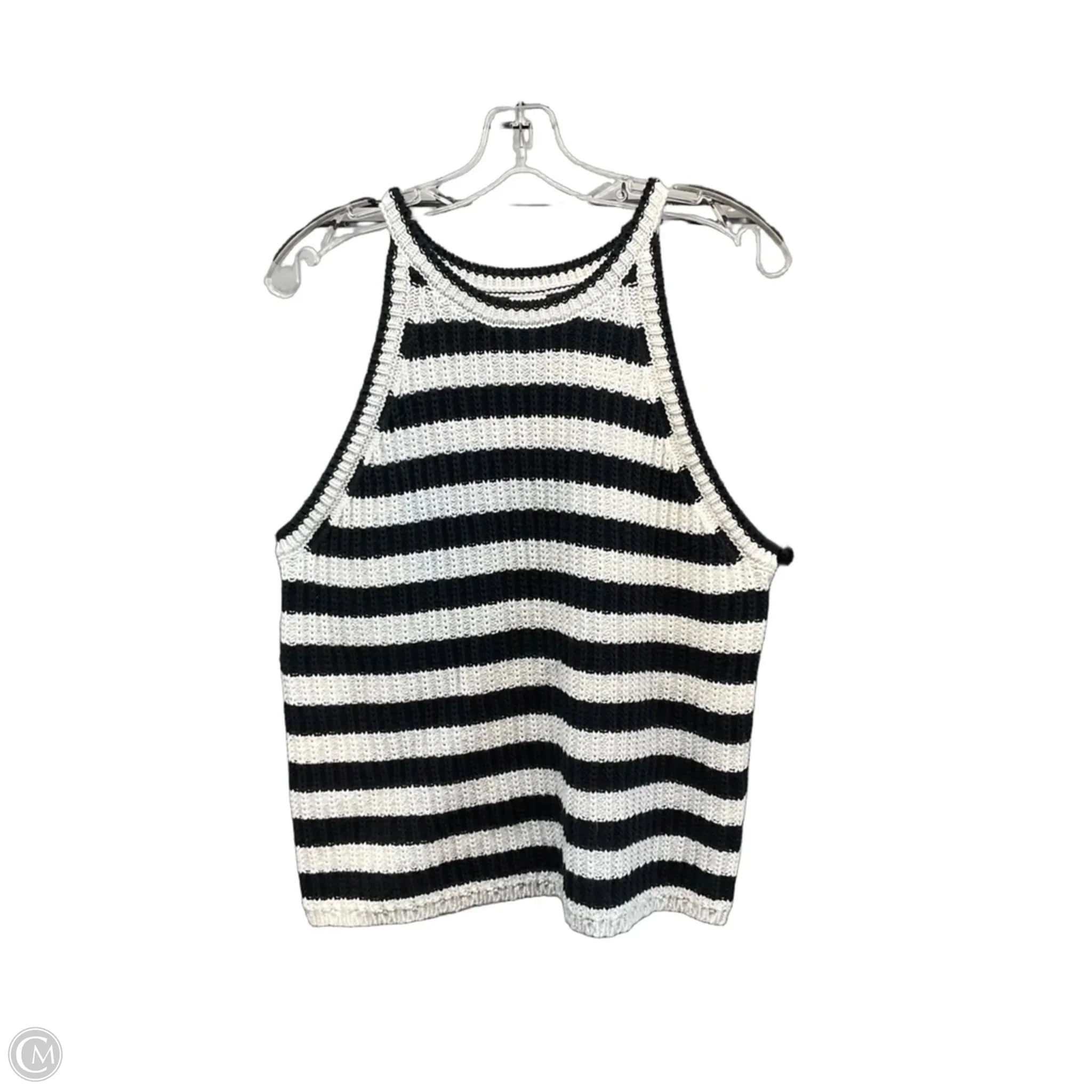 Top Sleeveless By A New Day In Striped Pattern, Size: Xl