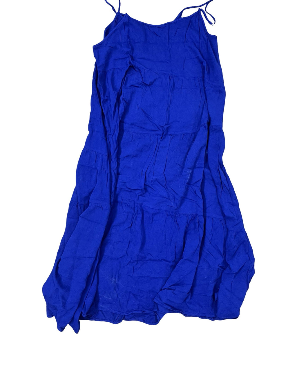 Dress Casual Midi By Anrabess In Blue, Size:L