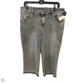 Pants Wide Leg By Clothes Mentor In Grey Denim, Size: 18