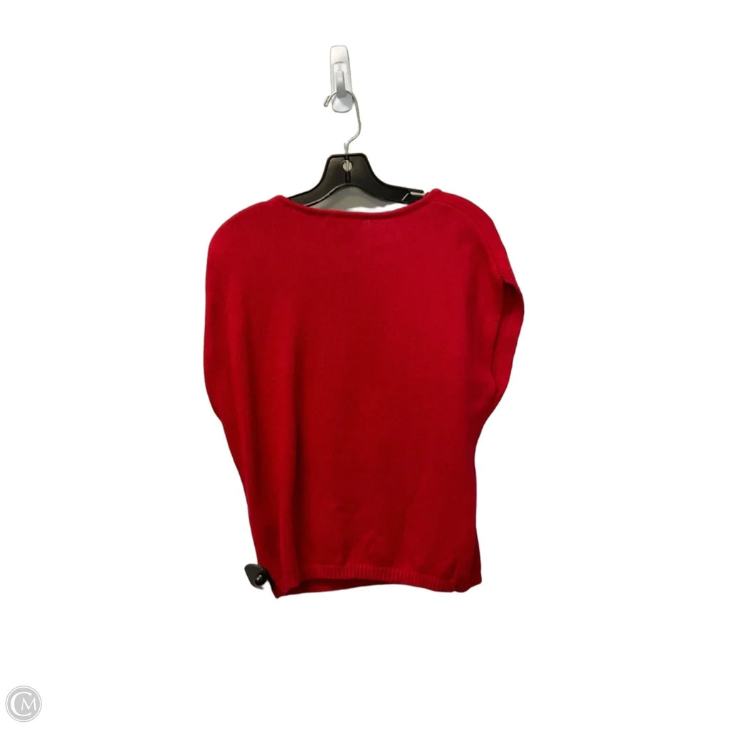 Top Short Sleeve By Rachel Zoe In Red, Size: M