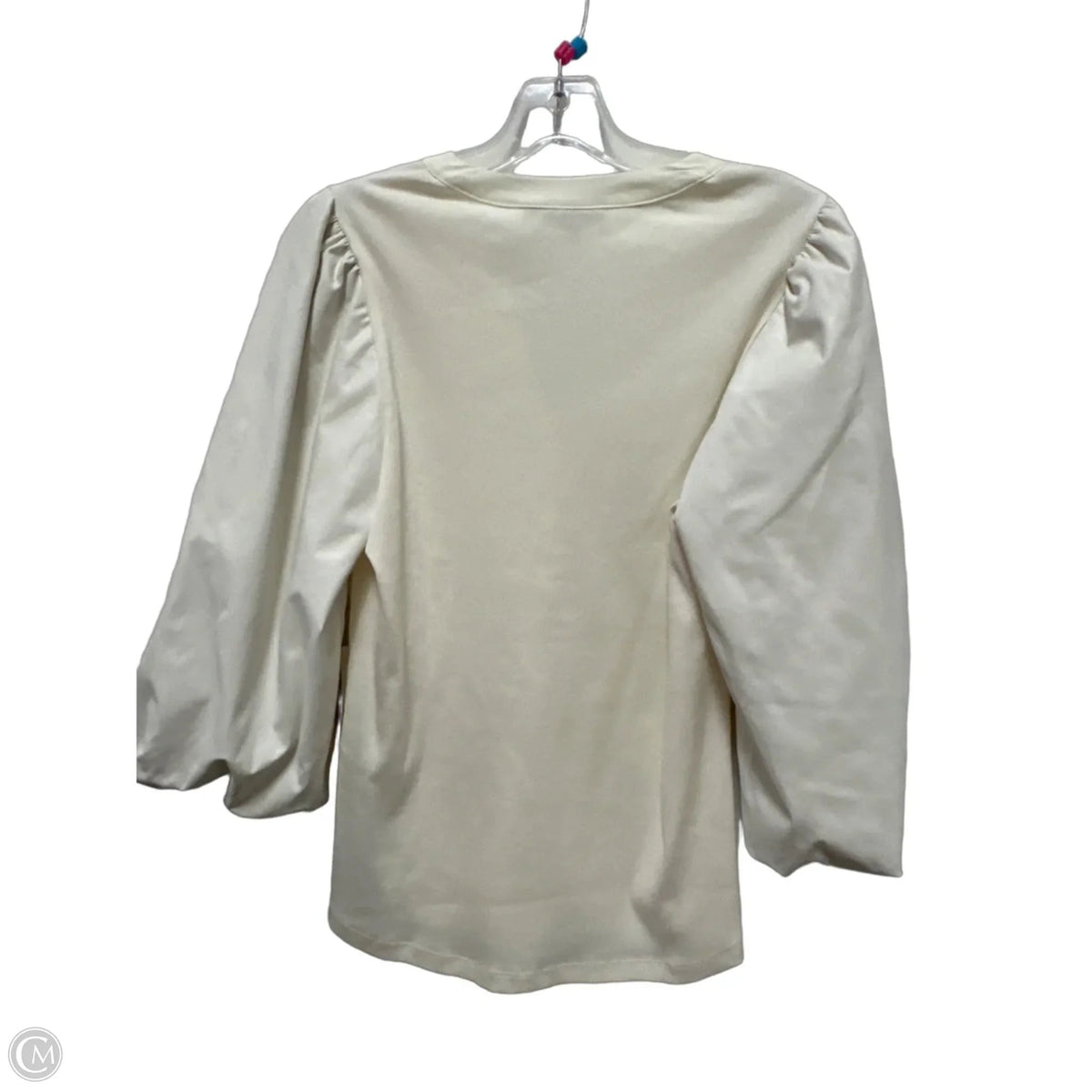 Top Long Sleeve By Chicos In White, Size: M