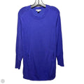Athletic Top Long Sleeve Crewneck By Athleta In Purple, Size: M