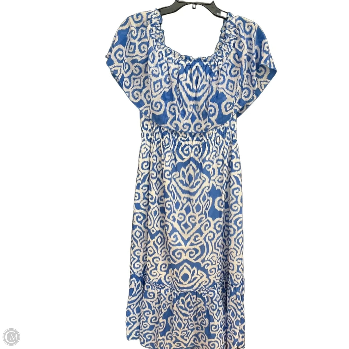 Dress Casual Maxi By Tommy Bahama In Blue, Size: M