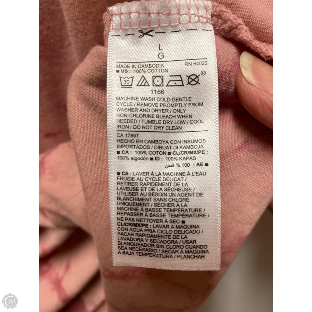 Dress Casual Midi By Old Navy In Pink, Size: L