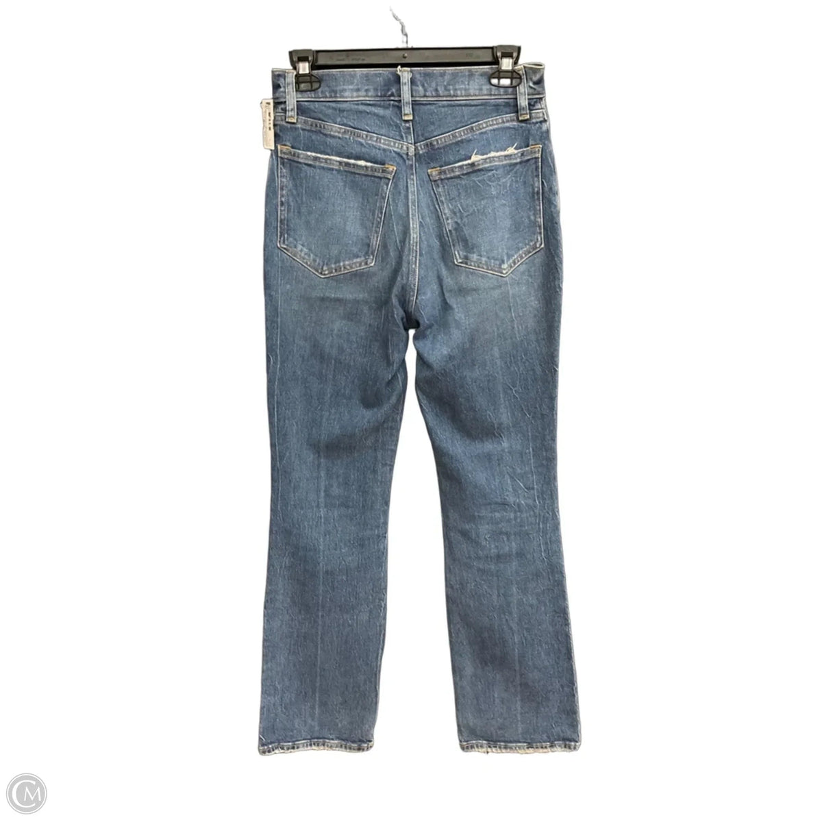 Jeans Boot Cut By Abercrombie And Fitch In Blue Denim, Size: 2