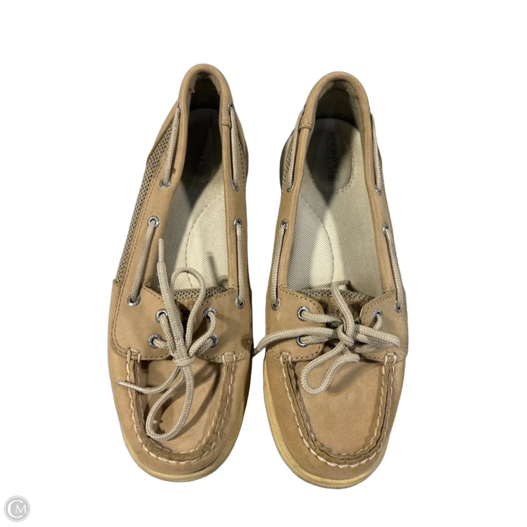 Shoes Flats By Sperry In Tan, Size: 8