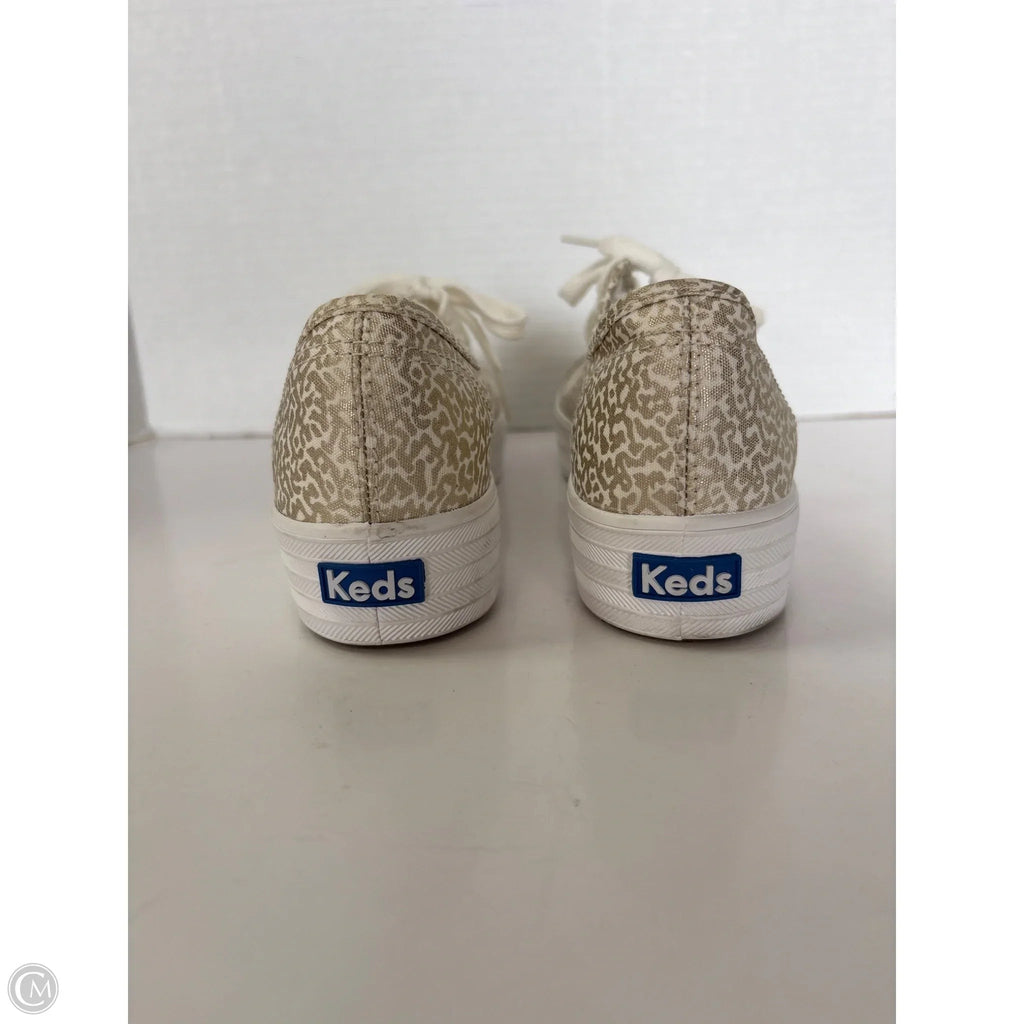 Shoes Sneakers By Keds In Gold, Size: 7.5