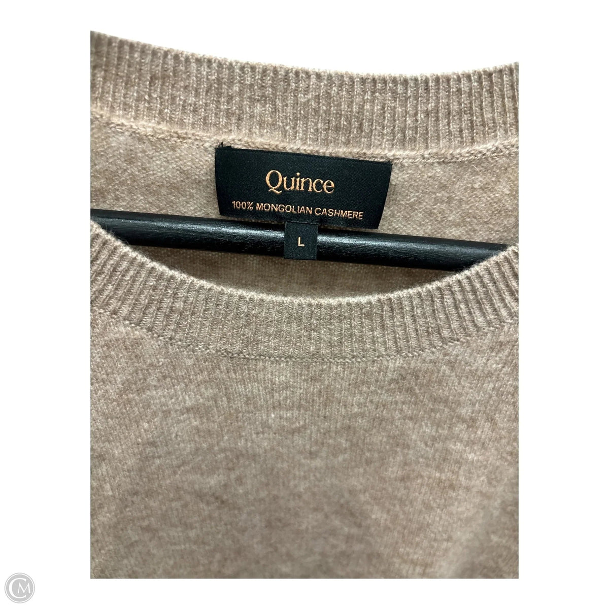 Sweater Cashmere By Quince In Tan, Size: L
