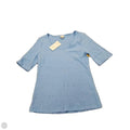 Top Short Sleeve By A New Day In Blue, Size: Xs