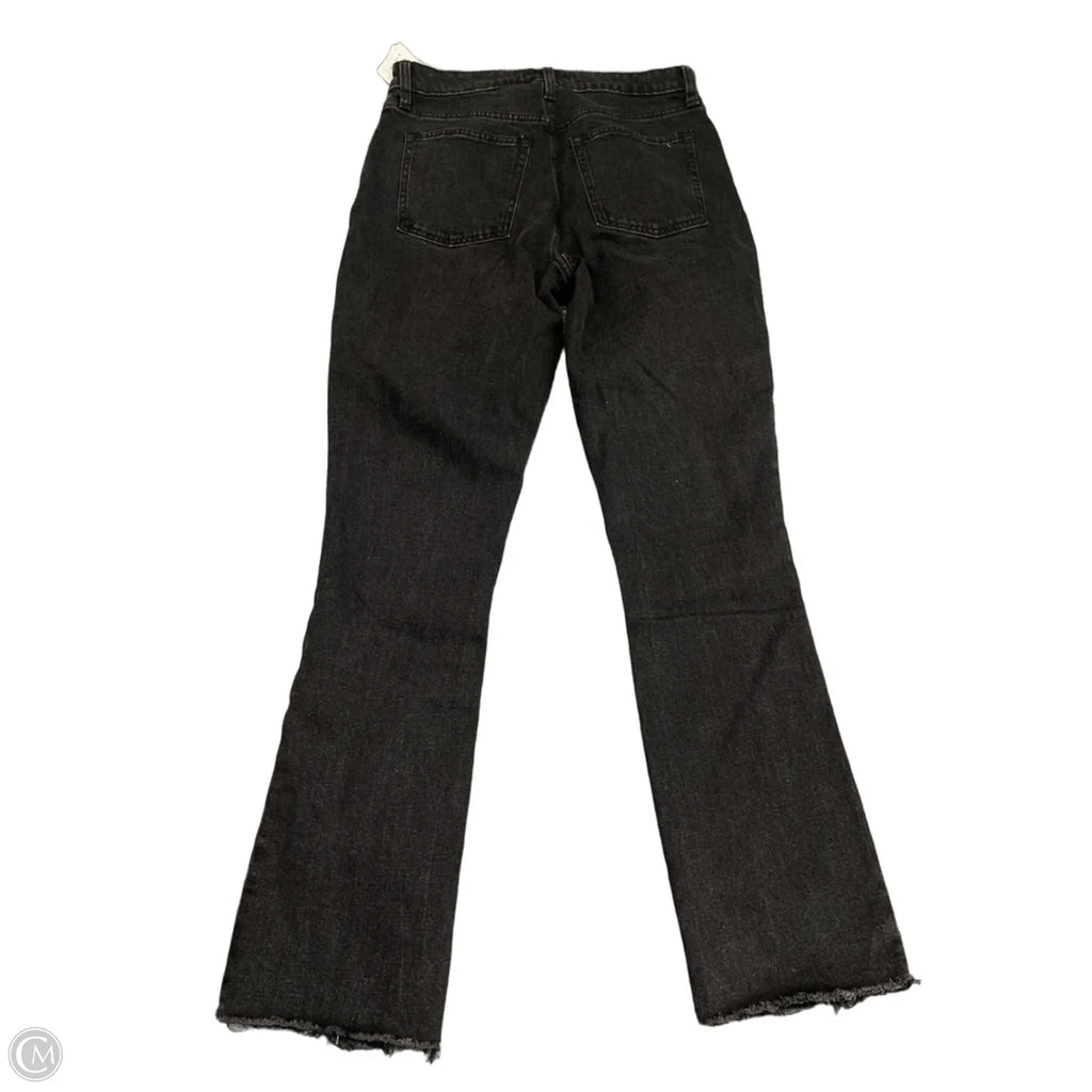 Jeans Skinny By Abercrombie And Fitch In Black Denim, Size: 6p
