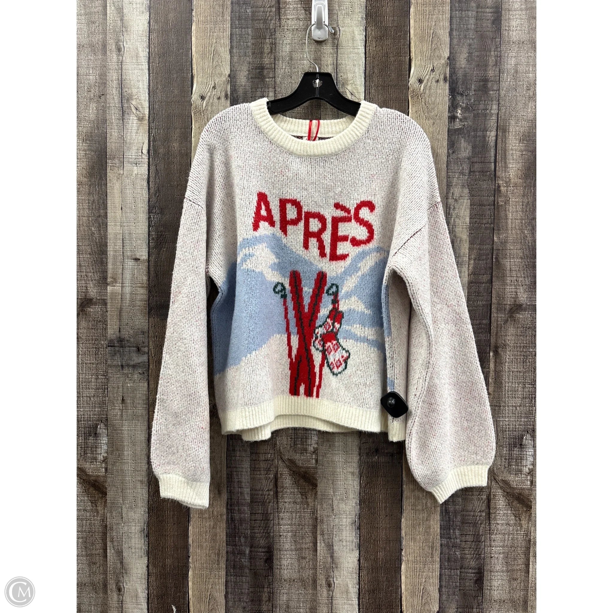 Sweater By A New Day In Cream, Size: Xl