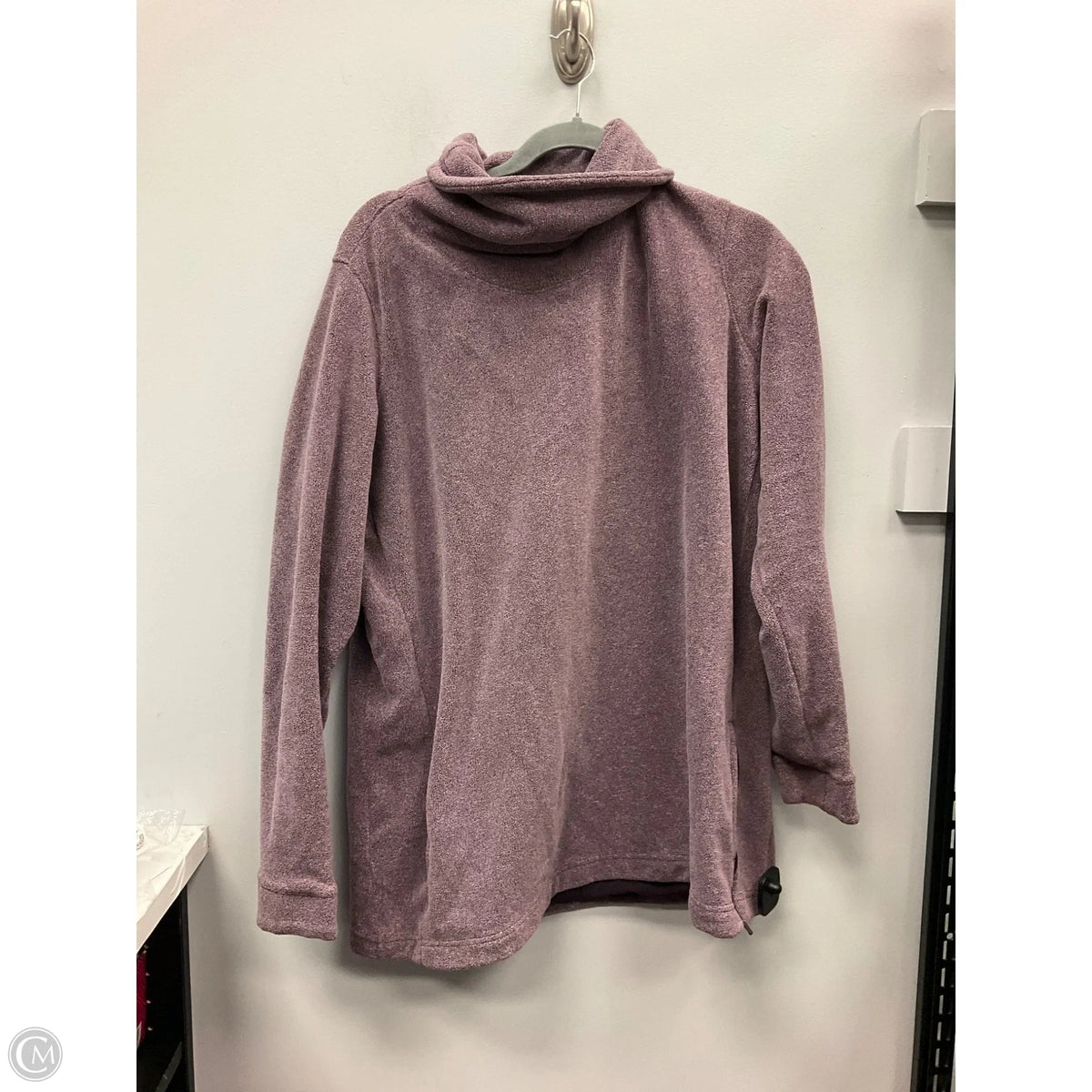 Sweatshirt Collar By Nike Apparel In Purple, Size: Xl