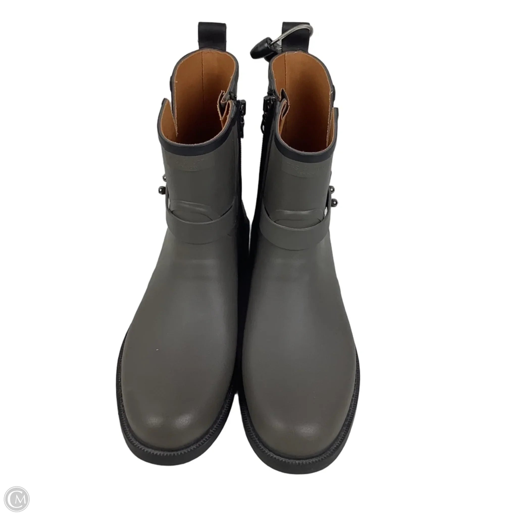 Boots Rain By Rag And Bone In Grey, Size: 40