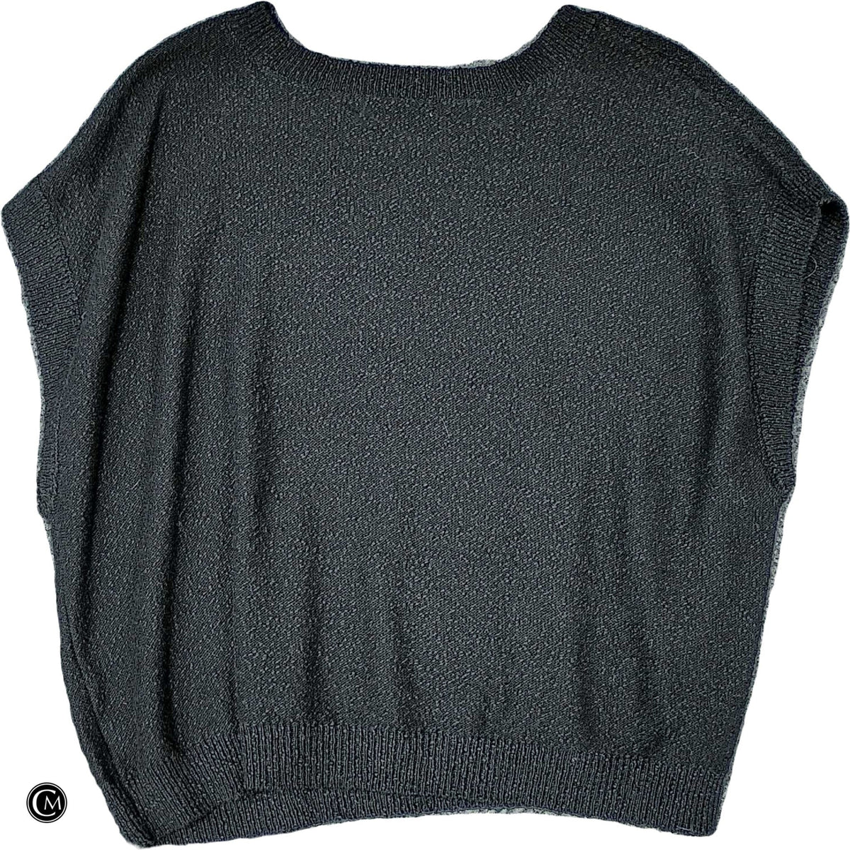 Vest Sweater By Single Thread In Black, Size: 3x