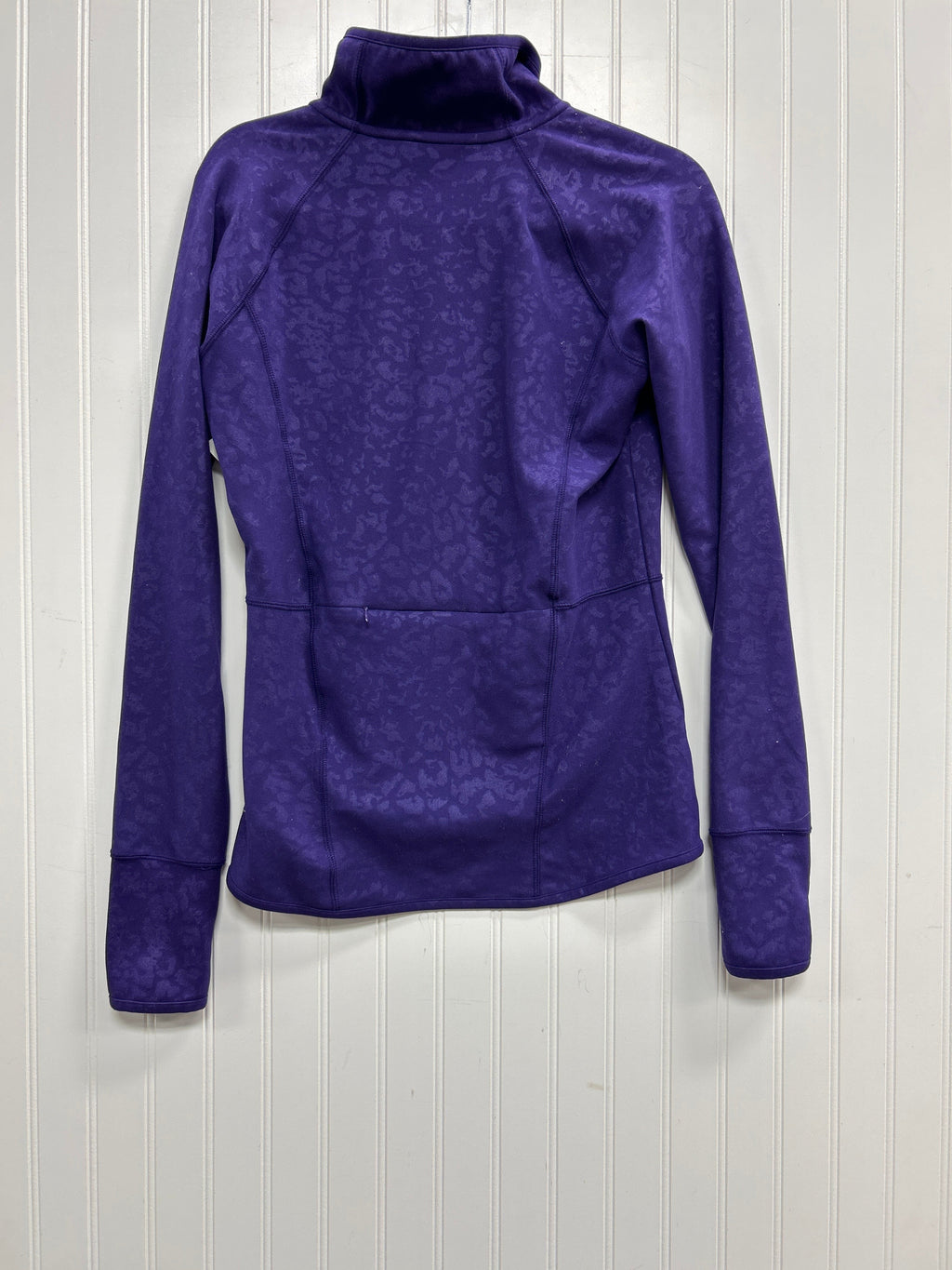 Athletic Top Ls Collar By Puma In Purple, Size:M